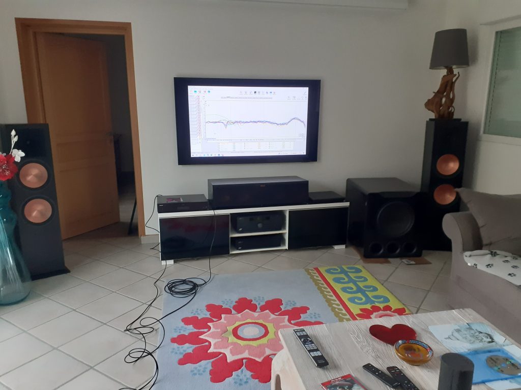 calibrage arcam avr850