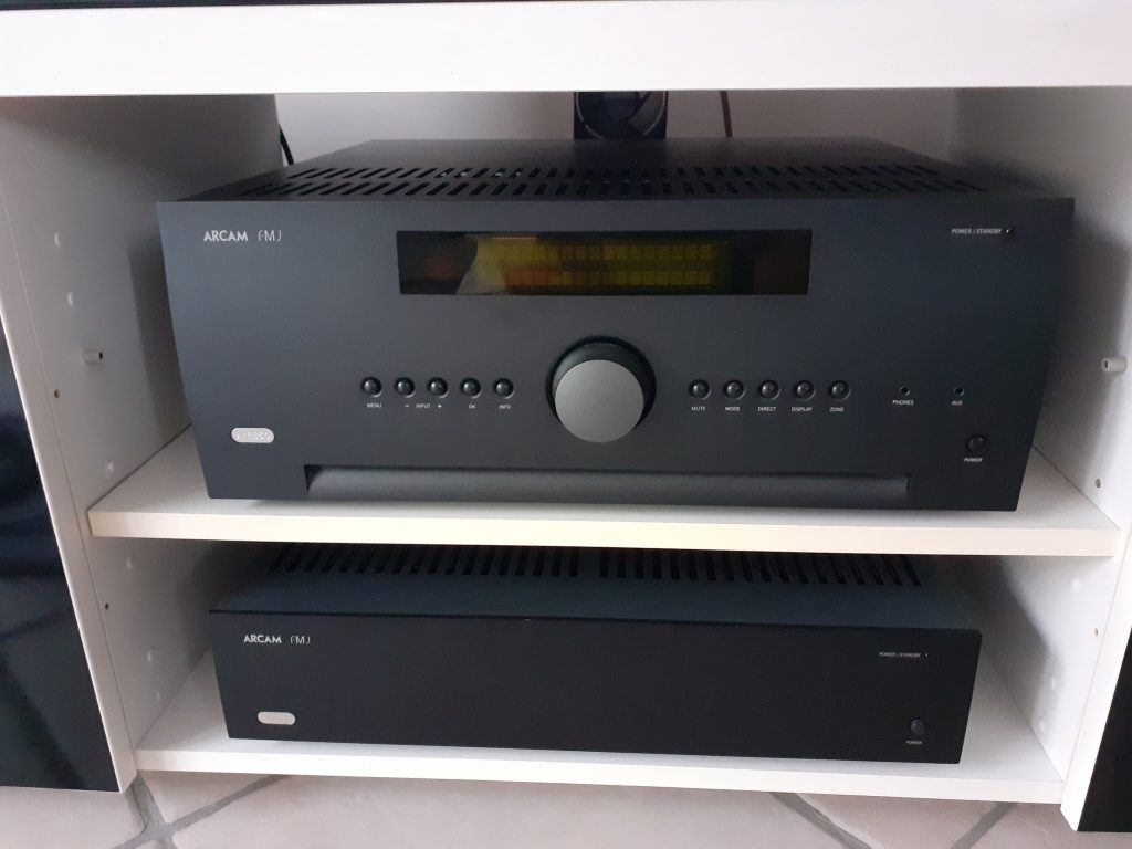 calibrage arcam avr850