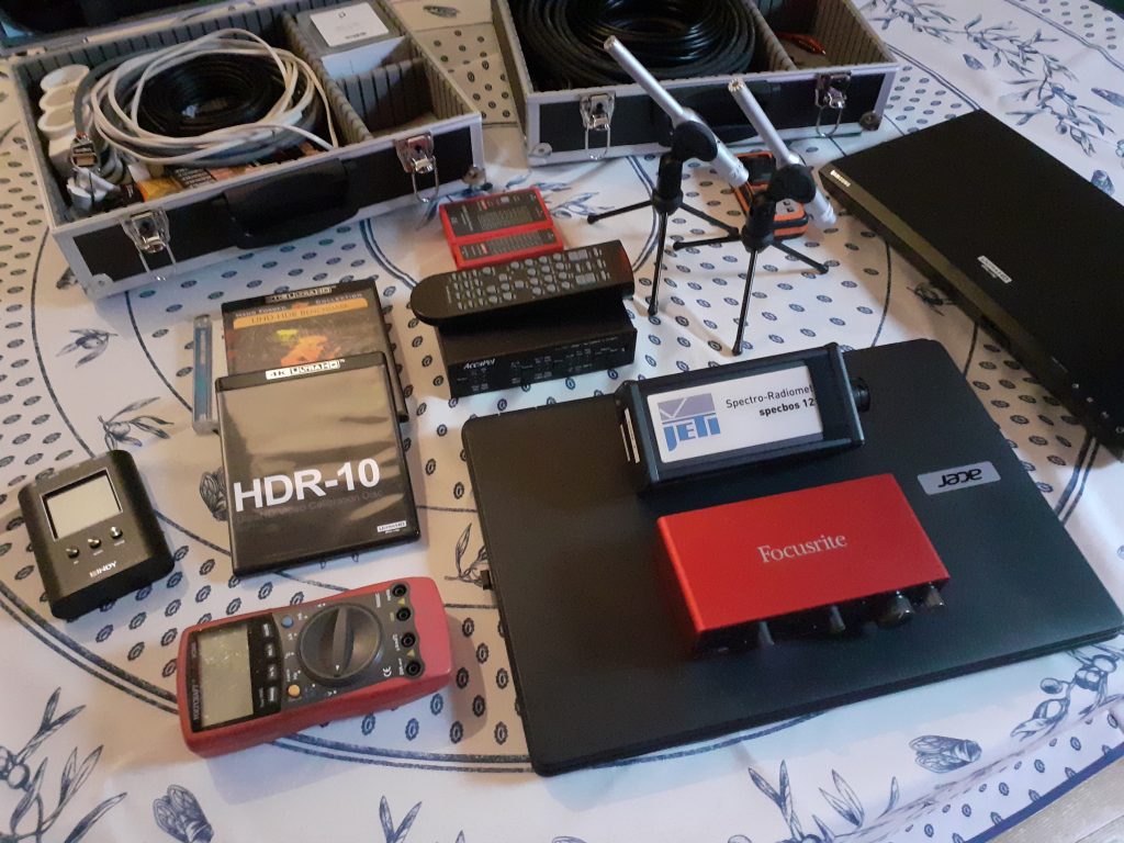 calibrage son et image