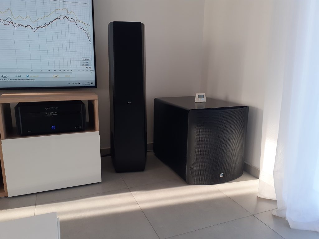 Calibrage Marrantz AV8805