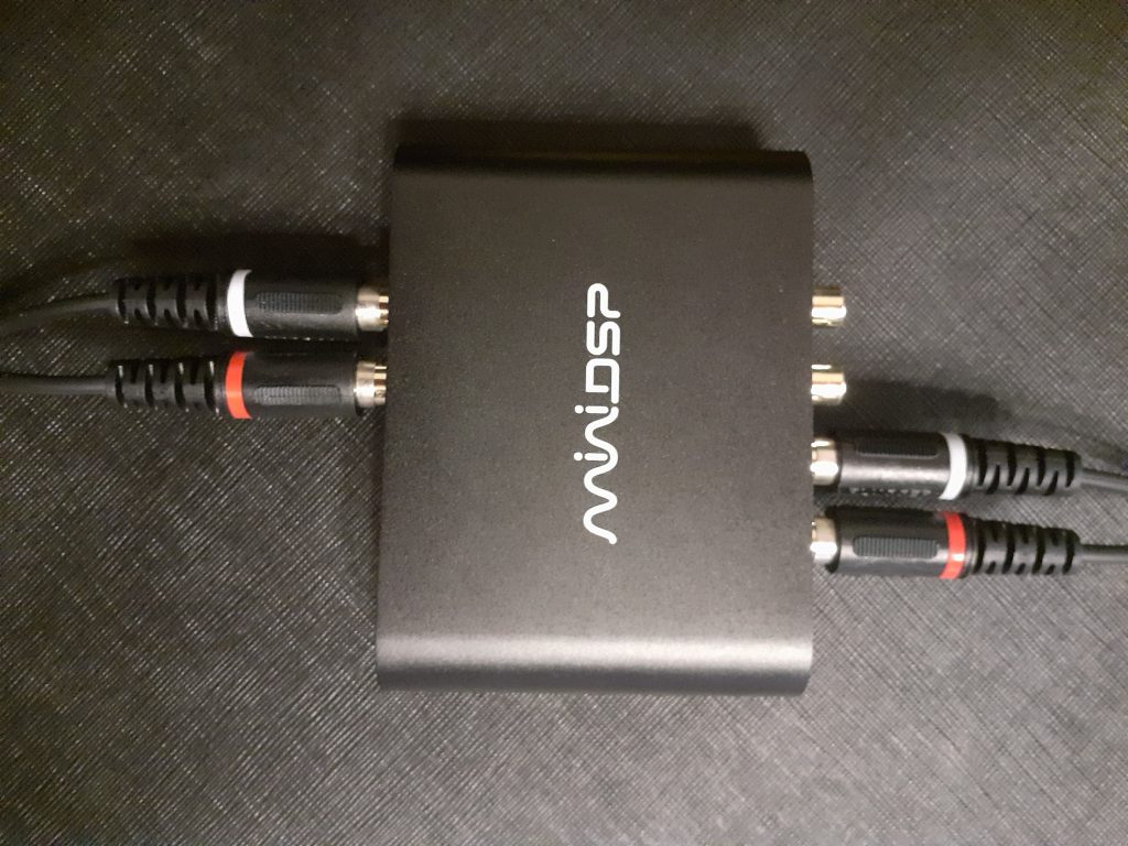 calibrage Roksan K3 avec miniDSP 2x4 HD