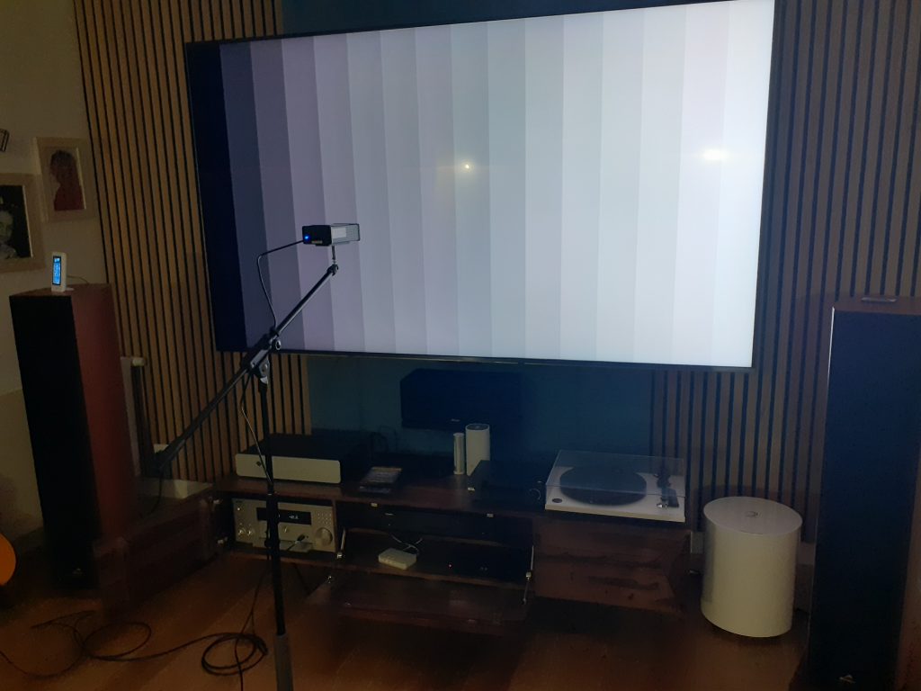 Calibrage Hisense 100U7KQ